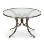 A Guide To Choosing The Perfect Outdoor Round Glass Table