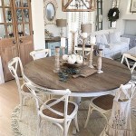 Decorating A Home With A Modern Farmhouse Round Dining Table