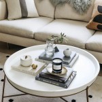 Decorating A Round Coffee Table