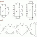 Dimensions Of Dining Table To Seat 8 Seaters In Room Size