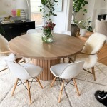 Fluted Round Dining Table: An Essential For Elegant Dining