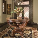 Foyer Round Table: A Classic Piece Of Furniture With Endless Versatility
