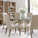 Glass Round Dining Table Set: A Practical And Elegant Choice For Your Home