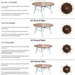 How Many People Can Sit At A 48 Inch Round Table?