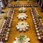 How To Arrange Rectangular Tables For A Wedding Reception