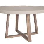 How To Choose The Perfect Cement Round Dining Table For Your Home