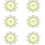 How To Create An Efficient Round Table Seating Chart In Excel