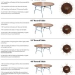 How To Replace A 60 Inch Round Table Top