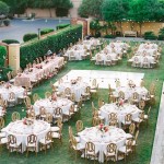 How To Set Up Round Tables For A Wedding Reception Party