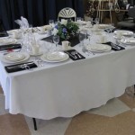 How To Use A Round Tablecloth On Rectangle Table