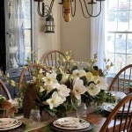 Round Dining Table Centerpiece Ideas For Everyday Use Room