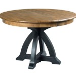 Round Dining Table With Leaf Seats 8 - Finding The Right Table For Your Home
