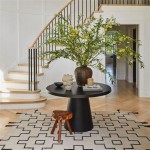 Round Entrance Table: A Stylish, Practical Option For Your Home