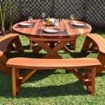 Round Picnic Table With Benches: A Guide To Installing And Maintaining The Perfect Outdoor Space