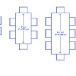 Size Of A Rectangular Table That Seats 10
