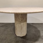 The Benefits Of A Travertine Round Table