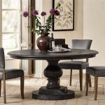 The Nolan Round Pedestal Dining Table: A Modern Classic