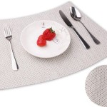 Wedge Placemats For Round Tables: A Guide