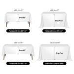 What Size Tablecloth Do I Need For A 6 Foot Table