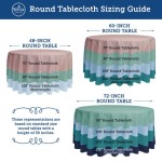 What Size Tablecloth Do You Get For A 60 Inch Round Table