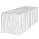 What Size Tablecloth For 8 Foot Folding Table