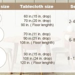 What Size Tablecloth Should I Get For A 48 Inch Round Table