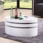 White Round Coffee Table: Styling Your Home With A Timeless Look
