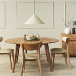 Why You Should Consider A Scandinavian Round Dining Table